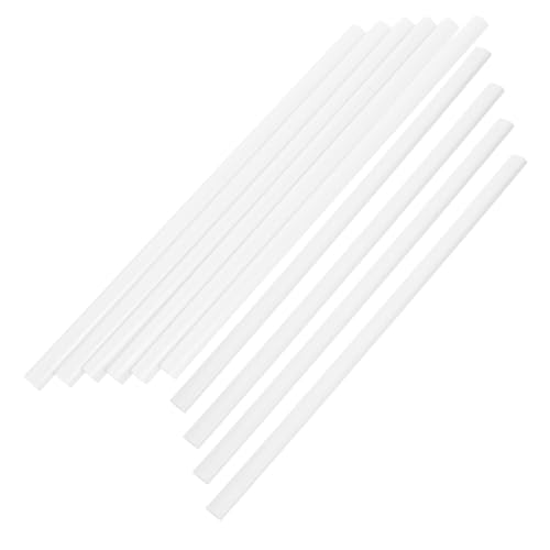 HIAKDOFT 10 Stück Transparente Schiebebinder aus Kunststoff mit Stabilem Zugstangen Design Langlebige Spine Bars für Büro Schule und Zuhause Leichte und Benutzerfreundliche Ordnungsmappe von HIAKDOFT