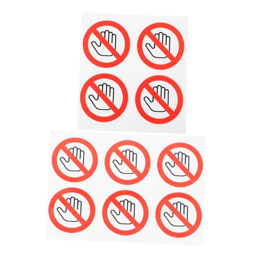 HIAKDOFT 10 Stück Warnaufkleber Nicht Berühren Sicherheitswarnzeichen Selbstklebend Langlebig Klar Bedruckt Schützt vor Mechanischen Gefahren Geeignet für Geräte und Maschinen HIAKDOFT 10 Stück Warnaufkleber Nicht Berühren Sicherheitswarnzeichen Selbstklebend Langlebig Klar Bedruckt Schützt vor Mechanischen Gefahren Geeignet für Geräte und Maschinen von HIAKDOFT