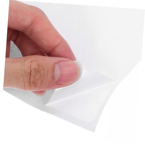 HIAKDOFT 100 Blatt Selbstklebende Etiketten Aufkleber pro Bogen Weiße Matte Klebeetiketten mit Starker Haftung für Materialkennzeichnung Namensschilder und Vielseitige Beschriftung HIAKDOFT 100 Blatt Selbstklebende Etiketten Aufkleber pro Bogen Weiße Matte Klebeetiketten mit Starker Haftung für Materialkennzeichnung Namensschilder und Vielseitige Beschriftung von HIAKDOFT