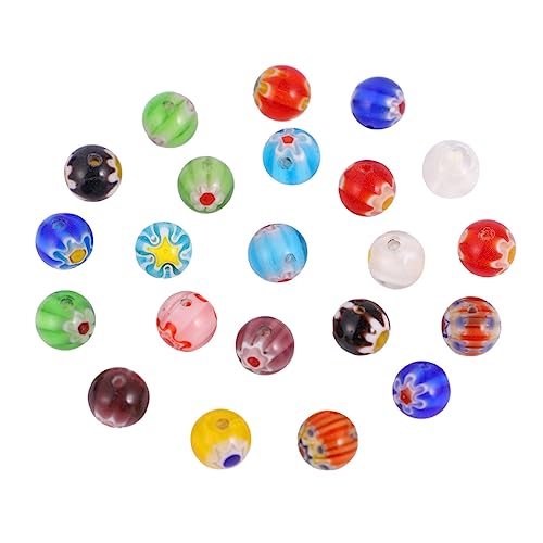 HIAKDOFT 100 Stück Bunte DIY Perlen zum Auffädeln Runde Lose Glasperlen für Schmuckherstellung Armbänder und Bastelzubehör Vielseitig für Kreative DIY Projekte HIAKDOFT 100 Stück Bunte DIY Perlen zum Auffädeln Runde Lose Glasperlen für Schmuckherstellung Armbänder und Bastelzubehör Vielseitig für Kreative DIY Projekte von HIAKDOFT