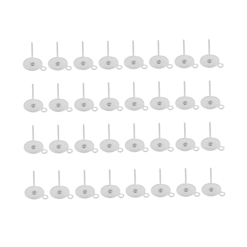 HIAKDOFT 100 Stück Edelstahl Ohrstecker Rohlinge Flacher Rundkopf Anhängen Langer Pin Post für DIY Ohrring Schmuckherstellung Leicht und Vielseitig für Charms und HIAKDOFT 100 Stück Edelstahl Ohrstecker Rohlinge Flacher Rundkopf Anhängen Langer Pin Post für DIY Ohrring Schmuckherstellung Leicht und Vielseitig für Charms und von HIAKDOFT
