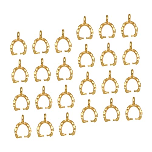 HIAKDOFT 100 Stück Goldfarbene Legierung Anhänger mit Mini Wassertröpfchen Form DIY Schmuckherstellung Zubehör für Halsketten Armbänder Ohrringe Schlüsselanhänger und Bastelprojekte von HIAKDOFT