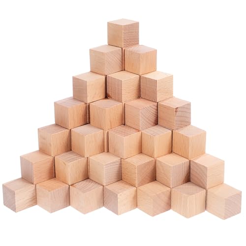 HIAKDOFT 100 Stück Holzblöcke Quadratische Holzklötze für Bastelprojekte Kreative Holzwürfel für DIY und Puzzle Sicher und Präzise Gefertigt für Gruppenprojekte und Individuelles HIAKDOFT 100 Stück Holzblöcke Quadratische Holzklötze für Bastelprojekte Kreative Holzwürfel für DIY und Puzzle Sicher und Präzise Gefertigt für Gruppenprojekte und Individuelles von HIAKDOFT