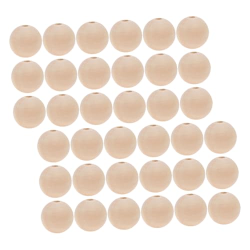 HIAKDOFT 100 Stück Holzperlen Natur Rund Glatt ohne Holz Bastelperlen für DIY Schmuck Armband Halskette Handgefertigte Holzperlen HIAKDOFT 100 Stück Holzperlen Natur Rund Glatt ohne Holz Bastelperlen für DIY Schmuck Armband Halskette Handgefertigte Holzperlen von HIAKDOFT