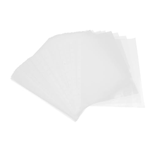 HIAKDOFT 100 Stück Klarsichthüllen mit Löchern Transparente Folien für Ordner Schutzfolie mit Offenem Einschub Vielseitig Einsetzbar für Schule Büro und Zuhause Kompatibel mit Meisten HIAKDOFT 100 Stück Klarsichthüllen mit Löchern Transparente Folien für Ordner Schutzfolie mit Offenem Einschub Vielseitig Einsetzbar für Schule Büro und Zuhause Kompatibel mit Meisten von HIAKDOFT