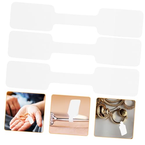 HIAKDOFT 100 Stück Schmuck Preisschilder Aufkleber Selbstklebend Rechteckige Etiketten für Ohrringe Ringe Halsketten Armbänder Schmuck Preisetiketten zum Beschriften und Anzeigen HIAKDOFT 100 Stück Schmuck Preisschilder Aufkleber Selbstklebend Rechteckige Etiketten für Ohrringe Ringe Halsketten Armbänder Schmuck Preisetiketten zum Beschriften und Anzeigen von HIAKDOFT