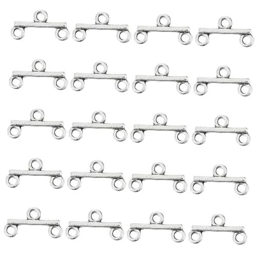 HIAKDOFT 100 Stück Teiliges DIY Halskettenverbinder Antik silberfarbene Kettenverschlüsse Leicht Langlebig für Schmuckherstellung und Bastelarbeiten HIAKDOFT 100 Stück Teiliges DIY Halskettenverbinder Antik silberfarbene Kettenverschlüsse Leicht Langlebig für Schmuckherstellung und Bastelarbeiten von HIAKDOFT