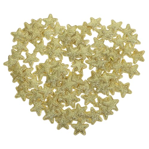 HIAKDOFT 100 Stück Teiliges Goldene Stern Stoffaufnäher mit Dickem Textur Dekor Fein Verarbeitet Vielseitig für DIY Weihnachtsdeko Kleidung Taschen Hüte Modische Applikationen HIAKDOFT 100 Stück Teiliges Goldene Stern Stoffaufnäher mit Dickem Textur Dekor Fein Verarbeitet Vielseitig für DIY Weihnachtsdeko Kleidung Taschen Hüte Modische Applikationen von HIAKDOFT