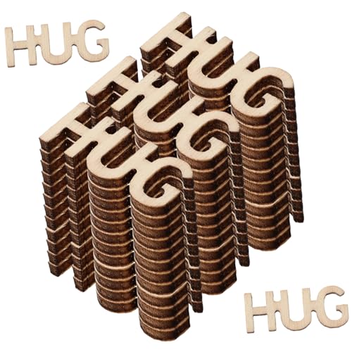 HIAKDOFT 100 Stück Teiliges Hug Holzbuchstaben DIY Dekorative Holzbuchstaben zum Basteln Glatte für Dekoration und Kreative Handarbeiten HIAKDOFT 100 Stück Teiliges Hug Holzbuchstaben DIY Dekorative Holzbuchstaben zum Basteln Glatte für Dekoration und Kreative Handarbeiten von HIAKDOFT