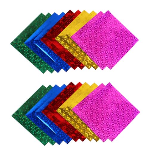 HIAKDOFT 100 Stück Teiliges Origami Faltpapier Glänzendes Bastelpapier in Leuchtenden Farben Doppelseitig für DIY Papierkunst Kinderhandwerk Kindergarten und Schule HIAKDOFT 100 Stück Teiliges Origami Faltpapier Glänzendes Bastelpapier in Leuchtenden Farben Doppelseitig für DIY Papierkunst Kinderhandwerk Kindergarten und Schule von HIAKDOFT