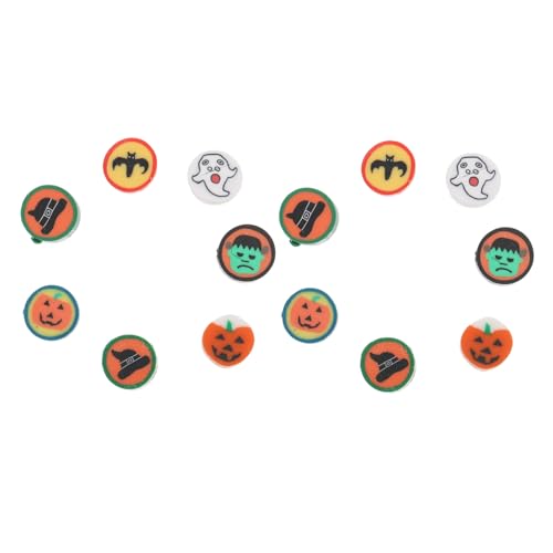 HIAKDOFT 100 Stück Teiliges Polymer Halloween Perlen Gebohrte DIY Schmuck Clay Scheiben für Armbänder Halsketten Bastelprojekte Vielseitige Dekorative Schmuckzubehör HIAKDOFT 100 Stück Teiliges Polymer Halloween Perlen Gebohrte DIY Schmuck Clay Scheiben für Armbänder Halsketten Bastelprojekte Vielseitige Dekorative Schmuckzubehör von HIAKDOFT