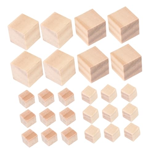 HIAKDOFT 100 Stück Teiliges Quadratischer Holzbausteine aus Naturbelassenem Kiefernholz und Leichte Langlebige DIY Bauklötze für Bastelprojekte Dekoration und Kinderhandwerk HIAKDOFT 100 Stück Teiliges Quadratischer Holzbausteine aus Naturbelassenem Kiefernholz und Leichte Langlebige DIY Bauklötze für Bastelprojekte Dekoration und Kinderhandwerk von HIAKDOFT
