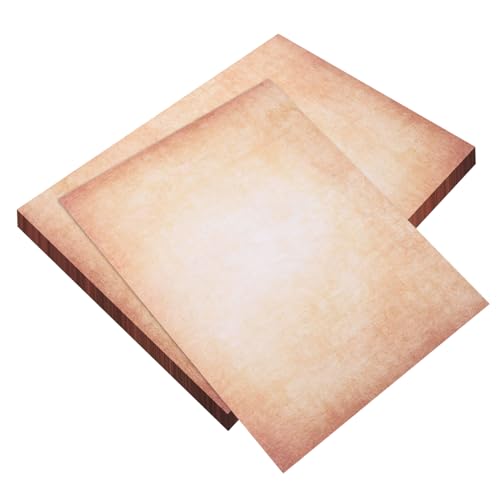 HIAKDOFT 100 Stück Vintage Schreibpapier Beidseitig Bedruckt Elegantes Retro Briefpapier für Journaling Scrapbooking Handschriftliche Briefe und Kreative Diy Projekte HIAKDOFT 100 Stück Vintage Schreibpapier Beidseitig Bedruckt Elegantes Retro Briefpapier für Journaling Scrapbooking Handschriftliche Briefe und Kreative Diy Projekte von HIAKDOFT