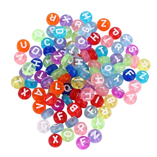 HIAKDOFT 1000 Stück Teiliges Acryl Buchstabenperlen zum Auffädeln für DIY Schmuck Armbänder Bastelperlen Alphabet Perlen Mix für Armbänder und Ketten HIAKDOFT 1000 Stück Teiliges Acryl Buchstabenperlen zum Auffädeln für DIY Schmuck Armbänder Bastelperlen Alphabet Perlen Mix für Armbänder und Ketten von HIAKDOFT