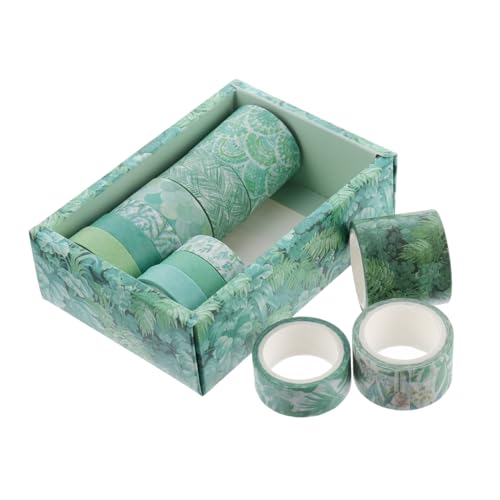 HIAKDOFT 12 Rollen Teiliges Washi Tape Dekoratives DIY Klebeband aus Washi Papier Vintage Retro Design Ablösbar ohne Rückstände für Scrapbooks Notizbücher Bastelprojekte Geschenkdekoration von HIAKDOFT