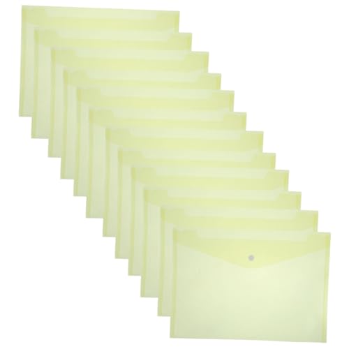 HIAKDOFT 12 Stück Aktenhalter transparente Ordner Dateiorganisator Mailer Dokumenttasche dokumentieren briefumschläge Dokumentenkoffer Aktenordner aus Papier Dokumente Organisator Gelb HIAKDOFT 12 Stück Aktenhalter transparente Ordner Dateiorganisator Mailer Dokumenttasche dokumentieren briefumschläge Dokumentenkoffer Aktenordner aus Papier Dokumente Organisator Gelb von HIAKDOFT