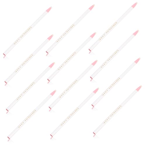 HIAKDOFT 12 Stück Teiliges Abziehbare China marker Weiß Praktische Ölige Schneiderkreidestifte zum Markieren und Nähen Einfach zu Verwenden Schadstofffrei für Stoffe und HIAKDOFT 12 Stück Teiliges Abziehbare China marker Weiß Praktische Ölige Schneiderkreidestifte zum Markieren und Nähen Einfach zu Verwenden Schadstofffrei für Stoffe und von HIAKDOFT