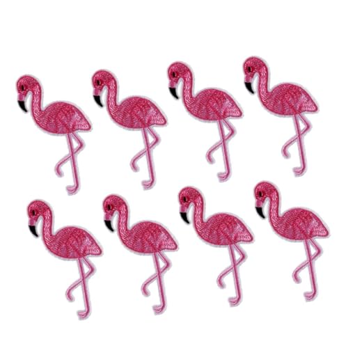 HIAKDOFT 12 Stück Teiliges Flamingo Bügelflicken Bestickte Stoffpatches für Kleidung Jeans und Taschen Bunte Applikationen zum Aufbügeln für Erwachsene DIY Mode und Reparatur HIAKDOFT 12 Stück Teiliges Flamingo Bügelflicken Bestickte Stoffpatches für Kleidung Jeans und Taschen Bunte Applikationen zum Aufbügeln für Erwachsene DIY Mode und Reparatur von HIAKDOFT