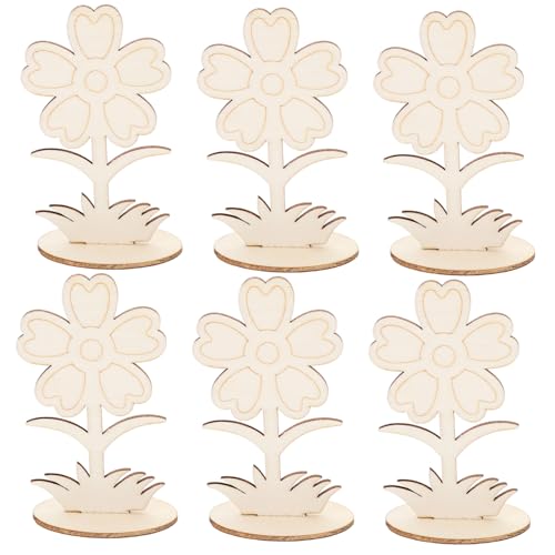 HIAKDOFT 12 Stück Teiliges Holzblumen zum Bemalen Leichte DIY Blüten aus Naturbelassenem Holz für Kreative Bastelprojekte Handarbeit und Dekoration zu Frühling Hochzeit Geburtstag HIAKDOFT 12 Stück Teiliges Holzblumen zum Bemalen Leichte DIY Blüten aus Naturbelassenem Holz für Kreative Bastelprojekte Handarbeit und Dekoration zu Frühling Hochzeit Geburtstag von HIAKDOFT