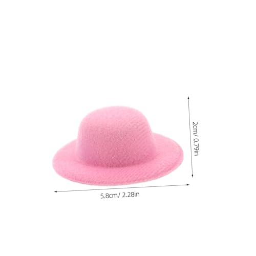 HIAKDOFT 12 Stück Teiliges Miniatur Bunte Plüsch Mini Realistische Kleine Formelle Puppenhüte für DIY Basteln Geburtstags und Partydekoration Puppenzubehör HIAKDOFT 12 Stück Teiliges Miniatur Bunte Plüsch Mini Realistische Kleine Formelle Puppenhüte für DIY Basteln Geburtstags und Partydekoration Puppenzubehör von HIAKDOFT
