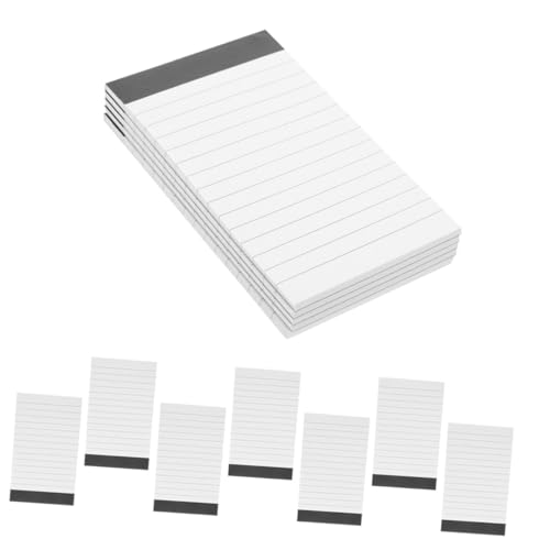 HIAKDOFT 12 Stück Teiliges Notizblock mit Linierten Je Block Handliches Schreibpapier für Büro Schule und Zuhause Praktische Memo Pads für Effizientes Notizenmachen und Listenführung HIAKDOFT 12 Stück Teiliges Notizblock mit Linierten Je Block Handliches Schreibpapier für Büro Schule und Zuhause Praktische Memo Pads für Effizientes Notizenmachen und Listenführung von HIAKDOFT