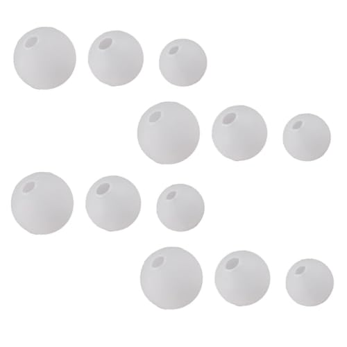 HIAKDOFT 12 Stück Teiliges Silikonform Epoxidharz Runde DIY Resin Gießformen in Vielseitig für Handwerksprojekte und Kreative Bastelarbeiten für DIY fans von HIAKDOFT
