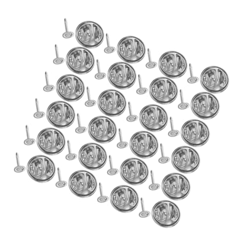 HIAKDOFT 120 Stück Butterfly Clutch Pin Backs Kupfer Langlebige Lapel Pin End Caps mit Sicherem Verschluss Vielseitig für Abzeichen Anstecknadeln Broschen und Hutdekorationen für Diy und von HIAKDOFT