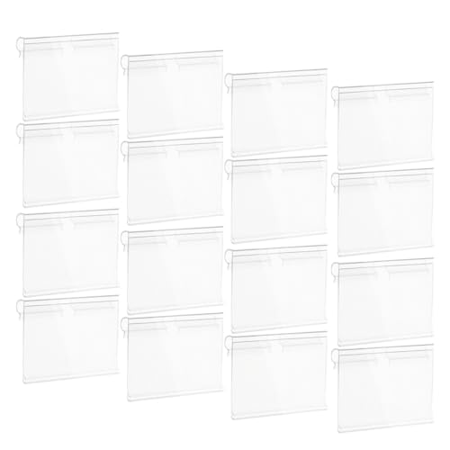 HIAKDOFT 120 Stück Etikettenhalter für Preisschilder Reusable Displays für Supermärkte Einzelhandel und Lager Vielseitige Schilderhalter für Drahtregale und Aufbewahrungssysteme HIAKDOFT 120 Stück Etikettenhalter für Preisschilder Reusable Displays für Supermärkte Einzelhandel und Lager Vielseitige Schilderhalter für Drahtregale und Aufbewahrungssysteme von HIAKDOFT