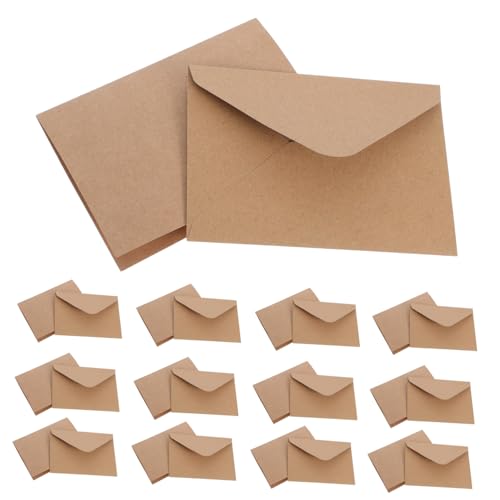 HIAKDOFT 120 Stück Teiliges Kraftpapier Briefkarten Set mit Umschlägen DIY Einladungskarten Blanko Klappkarten für Hochzeiten Geburtstage Feiertage Vintage Design für Persönliche HIAKDOFT 120 Stück Teiliges Kraftpapier Briefkarten Set mit Umschlägen DIY Einladungskarten Blanko Klappkarten für Hochzeiten Geburtstage Feiertage Vintage Design für Persönliche von HIAKDOFT