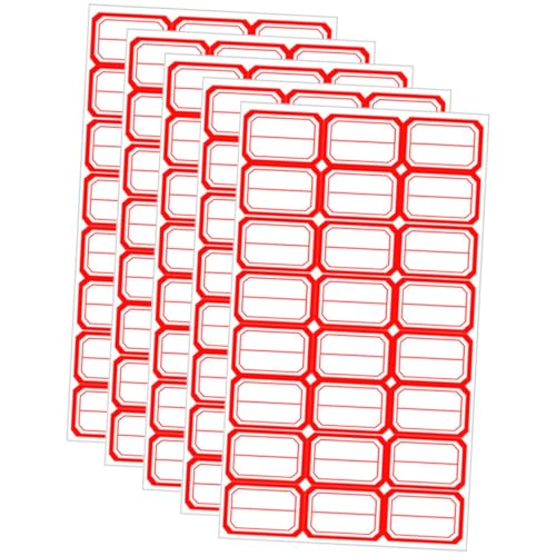 HIAKDOFT 140 Blatt Wasserfeste Selbstklebende Preisetiketten für Büro und Flaschen Multifunktionale Handschriftliche Aufkleber Praktische Markierungssticker für Gläser und Behälter HIAKDOFT 140 Blatt Wasserfeste Selbstklebende Preisetiketten für Büro und Flaschen Multifunktionale Handschriftliche Aufkleber Praktische Markierungssticker für Gläser und Behälter von HIAKDOFT