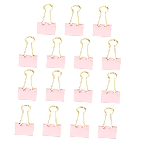 HIAKDOFT 15 Stück Teiliges Metall Büroklammern Mittlere Starke Klammern für Papier und Akten Einfach zu Bedienen für Schule und Büro Praktische Organisationsclips HIAKDOFT 15 Stück Teiliges Metall Büroklammern Mittlere Starke Klammern für Papier und Akten Einfach zu Bedienen für Schule und Büro Praktische Organisationsclips von HIAKDOFT