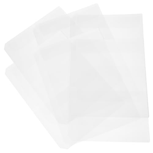 HIAKDOFT 15 Stück Teiliges PVC Dokumenten Wasserdichte Binder Taschen für Notizbuch Transparente Aufbewahrung für Quittungen und Tickets Reißverschlusslos Langlebig und Leicht zu Reinigen HIAKDOFT 15 Stück Teiliges PVC Dokumenten Wasserdichte Binder Taschen für Notizbuch Transparente Aufbewahrung für Quittungen und Tickets Reißverschlusslos Langlebig und Leicht zu Reinigen von HIAKDOFT