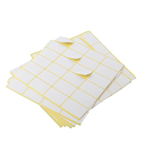HIAKDOFT 15 Stück Teiliges Selbstklebende Blanko Etiketten Haftstarkes Stickerpapier für Beschriftung und Organisation in Büro Schule und Haushalt Langlebig und Einfach zu Verwenden HIAKDOFT 15 Stück Teiliges Selbstklebende Blanko Etiketten Haftstarkes Stickerpapier für Beschriftung und Organisation in Büro Schule und Haushalt Langlebig und Einfach zu Verwenden von HIAKDOFT
