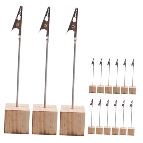 HIAKDOFT 15 Stück Teiliges Vintage Holz Kartenhalter mit Alligator Klammer Stabile Fotohalter und Tischkartenhalter für Hochzeiten Kleine Tischdeko Langlebig und Vielseitig für Notizen und HIAKDOFT 15 Stück Teiliges Vintage Holz Kartenhalter mit Alligator Klammer Stabile Fotohalter und Tischkartenhalter für Hochzeiten Kleine Tischdeko Langlebig und Vielseitig für Notizen und von HIAKDOFT