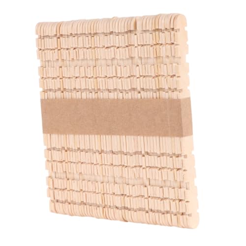 HIAKDOFT 150 Stück Holzstiele für DIY Basteln Sägezahn holzstäbchen Glatte Oberfläche Langlebig und Sicher für Bastelprojekte Gruppenaktivitäten und Eiscreme modelle HIAKDOFT 150 Stück Holzstiele für DIY Basteln Sägezahn holzstäbchen Glatte Oberfläche Langlebig und Sicher für Bastelprojekte Gruppenaktivitäten und Eiscreme modelle von HIAKDOFT