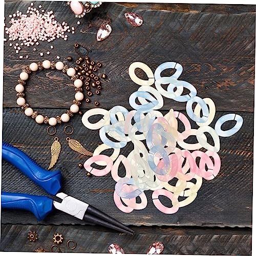 HIAKDOFT 150 Stück Teiliges DIY Schmuck Verbinder aus Bunte Offene Verbindungsringe für Ketten Armbänder und Ohrringe Leicht Kompakt für Schmuckherstellung und Bastelprojekte HIAKDOFT 150 Stück Teiliges DIY Schmuck Verbinder aus Bunte Offene Verbindungsringe für Ketten Armbänder und Ohrringe Leicht Kompakt für Schmuckherstellung und Bastelprojekte von HIAKDOFT