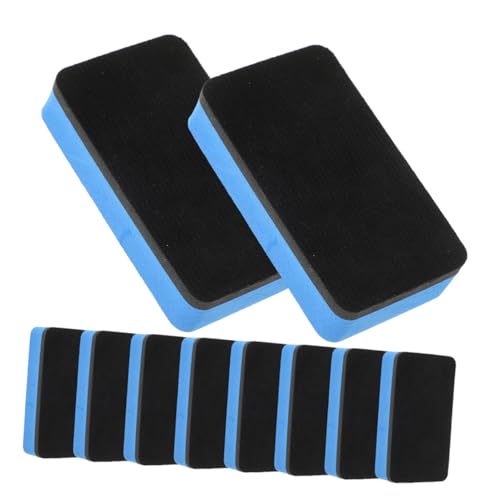 HIAKDOFT 16 Stück Magnetischer Whiteboard Radierer Langlebig Lint Wiederverwendbar Schonend für Whiteboards Vielseitig für Büro Schule und Zuhause Praktisches Reinigungswerkzeug von HIAKDOFT