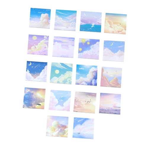 HIAKDOFT 18 Stück Teiliges Selbstklebend Designs Kompakte Memo Pads für Büro Schule und Zuhause Praktische Notizzettel für Erinnerungen Planungen und Nachrichten HIAKDOFT 18 Stück Teiliges Selbstklebend Designs Kompakte Memo Pads für Büro Schule und Zuhause Praktische Notizzettel für Erinnerungen Planungen und Nachrichten von HIAKDOFT