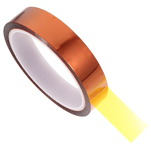 HIAKDOFT 1Rolle Hitzebeständiges Klebeband Hochtemperaturbeständiges Isolierband für Elektrische Anwendungen Langlebiges Band für Maler Verpackungsarbeiten von HIAKDOFT