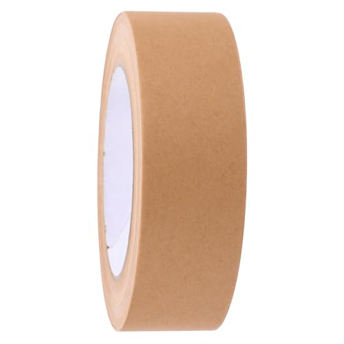 HIAKDOFT 1Rolle Kraftpapierband Beschreibbar Starkes Klebeband für Kartonverpackungen zum Versiegeln Transport Einfache Beschriftung von Umzugskartons HIAKDOFT 1Rolle Kraftpapierband Beschreibbar Starkes Klebeband für Kartonverpackungen zum Versiegeln Transport Einfache Beschriftung von Umzugskartons von HIAKDOFT