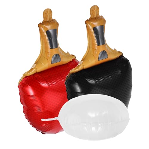 HIAKDOFT 1Satz Tischtennis Ballon Tischtennisschläger Und Ballon Dekoration Für Sportmotto Geburtstagsfeiern Aluminiumfolien Luftballons Für Wettkämpfe Und Partys HIAKDOFT 1Satz Tischtennis Ballon Tischtennisschläger Und Ballon Dekoration Für Sportmotto Geburtstagsfeiern Aluminiumfolien Luftballons Für Wettkämpfe Und Partys von HIAKDOFT