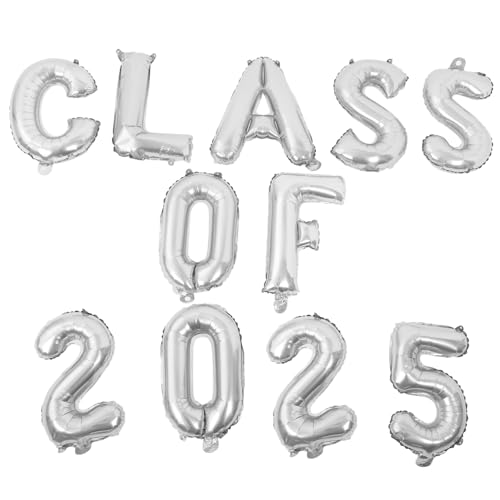 HIAKDOFT 1set Herzlichen Glückwunsch Grad -partyzubehör Für Die Klasse Von 2025 Abschlussballons Für Absolventen Der High School Und Des Hochschulabsolventen Für Feierlichkeiten Für von HIAKDOFT