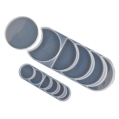 HIAKDOFT 2 Sätze Silikonformen Mondphasen DIY Bastelset für Epoxidharz Schmuck Selber Machen Flexible Transparente Gießform für Weltraum Dekoration Mond Stern Ornament Mold HIAKDOFT 2 Sätze Silikonformen Mondphasen DIY Bastelset für Epoxidharz Schmuck Selber Machen Flexible Transparente Gießform für Weltraum Dekoration Mond Stern Ornament Mold von HIAKDOFT