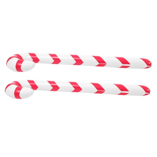 HIAKDOFT 2 Stück Aufblasbare Weihnachtskrücken in Rot Weiß Kreative Candy Cane Folienballons für Weihnachtsdeko Außen und Drinnen Wiederverwendbar für Geburtstags und Xmas Feiern HIAKDOFT 2 Stück Aufblasbare Weihnachtskrücken in Rot Weiß Kreative Candy Cane Folienballons für Weihnachtsdeko Außen und Drinnen Wiederverwendbar für Geburtstags und Xmas Feiern von HIAKDOFT