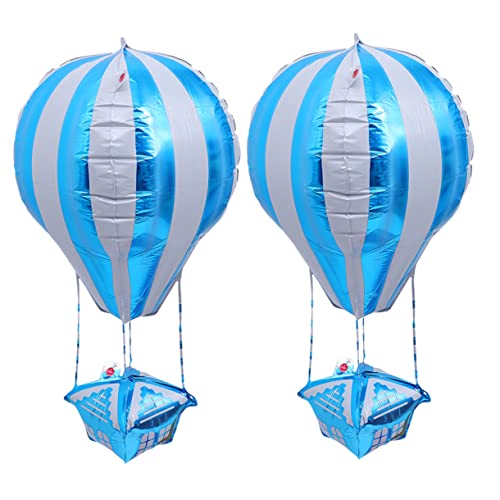 HIAKDOFT 2 Stück Ballon Aluminiumfolie für Luft Party wiederverwendbar wohnungsdeko wohnraumdeko balloons Raumdekoration fotohintergrund polsterelemente balongas geburtstagseinladungen Blue HIAKDOFT 2 Stück Ballon Aluminiumfolie für Luft Party wiederverwendbar wohnungsdeko wohnraumdeko balloons Raumdekoration fotohintergrund polsterelemente balongas geburtstagseinladungen Blue von HIAKDOFT