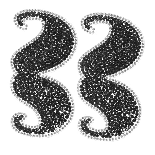 HIAKDOFT 2 Stück Bügelbilder Bartmotive Design DIY Reparatur Patches für Kleidung Hüte Taschen Vielseitige Applikationen zum Aufbügeln Einfache Anwendung für Party und Outdoor HIAKDOFT 2 Stück Bügelbilder Bartmotive Design DIY Reparatur Patches für Kleidung Hüte Taschen Vielseitige Applikationen zum Aufbügeln Einfache Anwendung für Party und Outdoor von HIAKDOFT