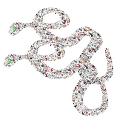 HIAKDOFT 2 Stück Bunte Schlangenform Bügelbilder zum Aufnähen Dekorative Bestickte Rückseiten Patches für Mäntel DIY Kleidung Reparatur Selbstklebend Vielseitig für Taschen Hüte Schuhe HIAKDOFT 2 Stück Bunte Schlangenform Bügelbilder zum Aufnähen Dekorative Bestickte Rückseiten Patches für Mäntel DIY Kleidung Reparatur Selbstklebend Vielseitig für Taschen Hüte Schuhe von HIAKDOFT