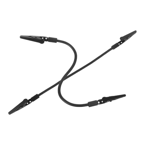 HIAKDOFT 2 Stück Doppelseitige Alligator Klemmen Metallklammern Flexibel Fotohalter Notizhalter für Fotos Preisetiketten Büro Schule Zuhause Dekoration HIAKDOFT 2 Stück Doppelseitige Alligator Klemmen Metallklammern Flexibel Fotohalter Notizhalter für Fotos Preisetiketten Büro Schule Zuhause Dekoration von HIAKDOFT