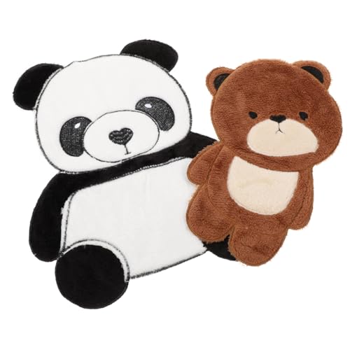 HIAKDOFT 2 Stück Große Gestickte Bären Panda patches Flauschige Tierapplikationen zum Aufnähen für Kleidung Jacken Taschen Langlebige DIY Stoffflicken Auffällige Aufnäher für Bastelbedarf HIAKDOFT 2 Stück Große Gestickte Bären Panda patches Flauschige Tierapplikationen zum Aufnähen für Kleidung Jacken Taschen Langlebige DIY Stoffflicken Auffällige Aufnäher für Bastelbedarf von HIAKDOFT