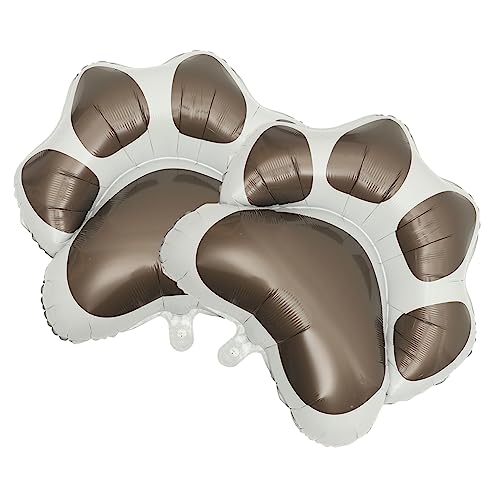 HIAKDOFT 2 Stück Hundepfote Ballon Hundeballon Haustier Hundeparty Pfoten-party-luftballons Heliumtanks Für Ballons Geburtstag Hund Wasserballon Ballon Erster Geburtstag Aluminiumfolie Grey HIAKDOFT 2 Stück Hundepfote Ballon Hundeballon Haustier Hundeparty Pfoten-party-luftballons Heliumtanks Für Ballons Geburtstag Hund Wasserballon Ballon Erster Geburtstag Aluminiumfolie Grey von HIAKDOFT